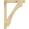 Ekena Millwork Imperial Block Rough Sawn Bracket, Douglas Fir, 4"W x 32"D x 44"H BKT04X32X44IMP05RDF - alternate 2